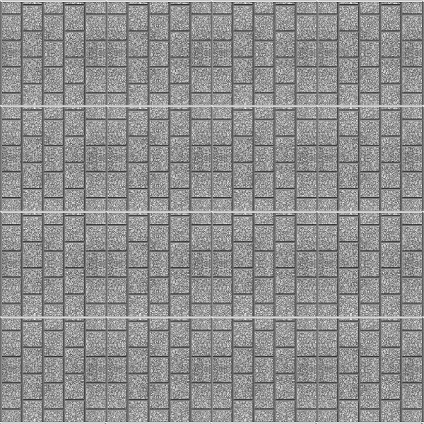 gạch terrazzo họa tiết hình chữ nhật xếp sole nhau 