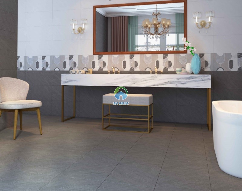 Gạch lát nền nhà vệ sinh 40x40 Prime 8139